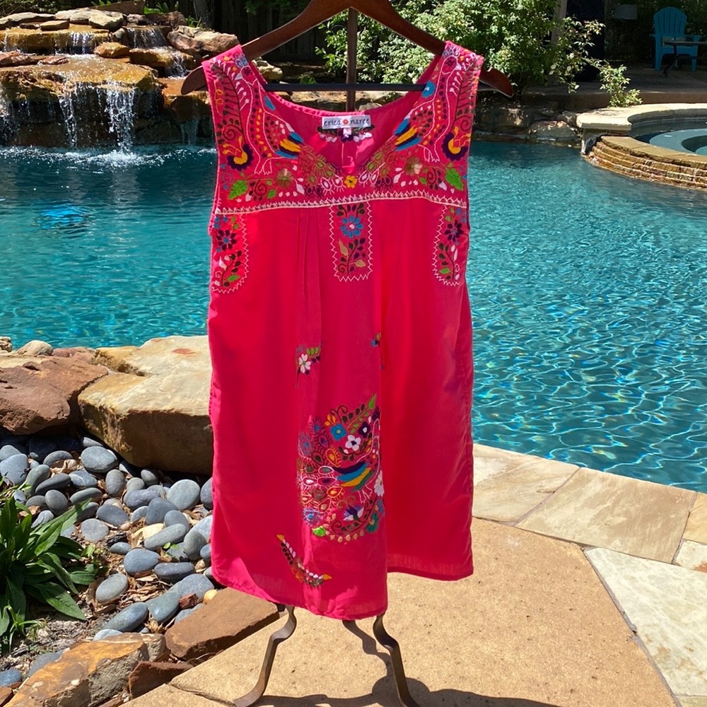 Floral Embroidered Dress